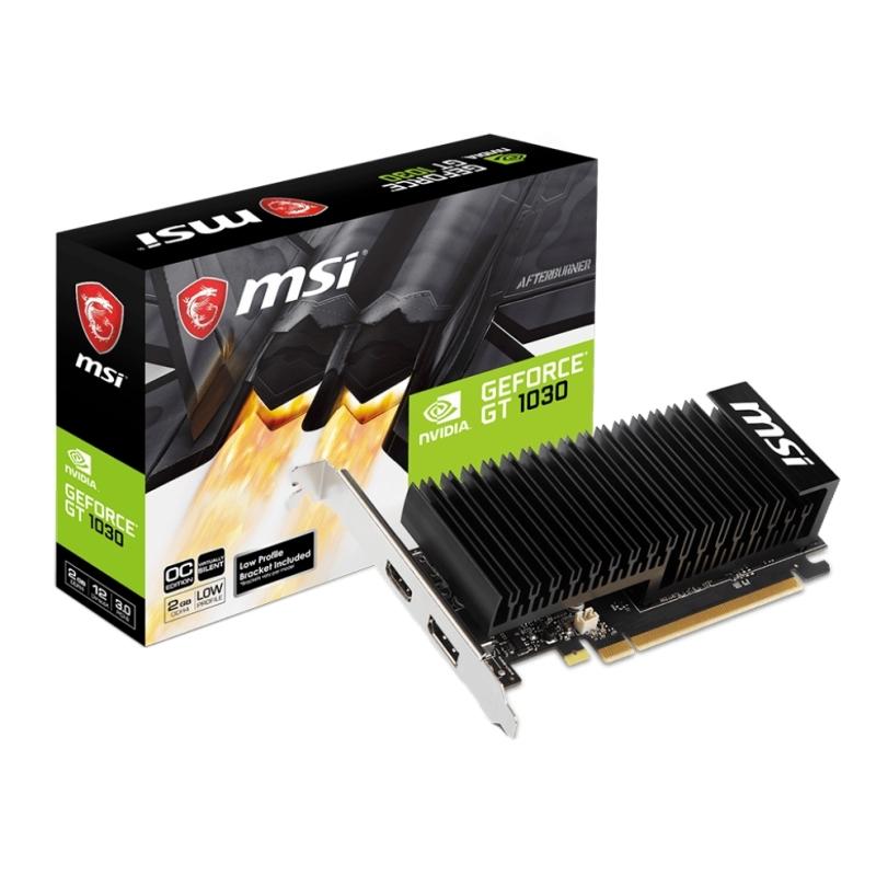 MSI VGA NVIDIA GT 1030 2GHD4 LP OC 2GB DDR4 MSI VGA NVIDIA GT 1030 2GHD4 LP OC 2GB DDR4