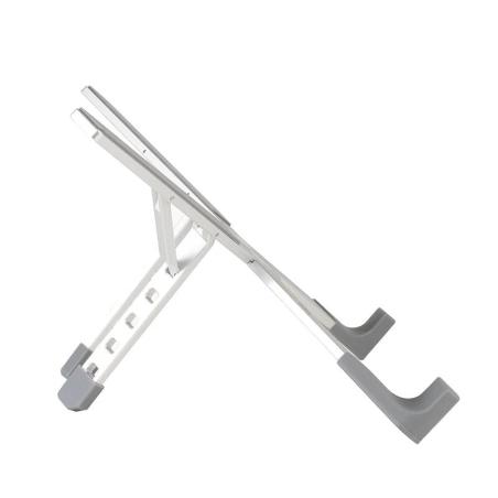 Tooq Soporte plegable dispositivos hasta 17" Plata