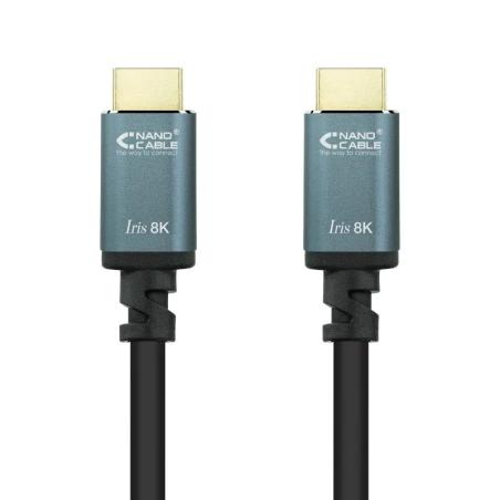 Nanocable Cable HDMI 2.1 IRIS 8K M-M 5 metros