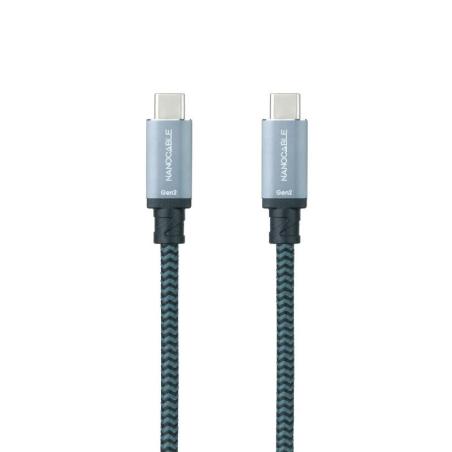 Nanocable Cable USB 3.1GEN2 5A USB-C-M-USB-C-M 3M