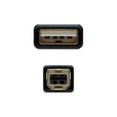 Nanocable Cable USB 2.0 Impresora Ferrita 3.0 M