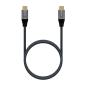 Aisens Cable USB3.2 Gen2X2 5A E-Mark CM-CM Gris 2M