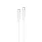 Nanocable Cable USB2.0 3A USB-C/M-M 1.5 Blanco