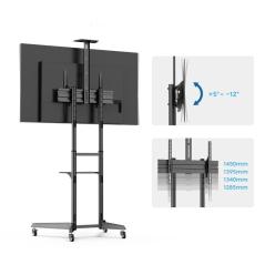 EWENT EW1539 Soporte suelo con ruedas tv 37" a 70"