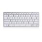 Ewent Teclado Bluetooth iOS/Android/Win Slim Plata