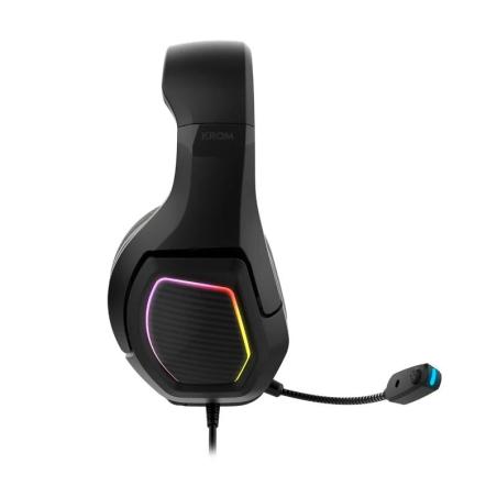 KROM KOPA AURICULARES GAMING 7.1 VIRTUAL NEGRO