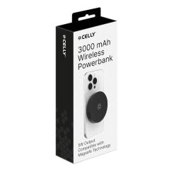 Celly Powerbank MAGSAFE 3000 mAh Negro