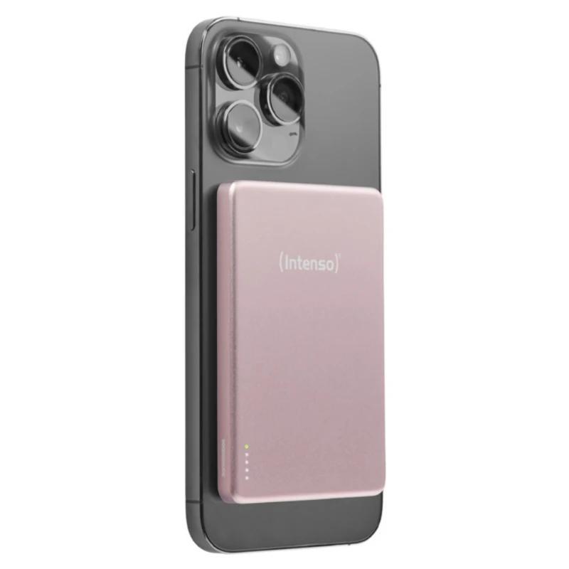 Intenso Powerbank MW5000 MagSafe Rosado Intenso Powerbank MW5000 MagSafe Rosado