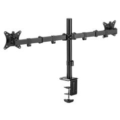 iggual SPM02 Soporte pinza 2 monitores 17"-32"