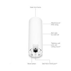 Ubiquiti U6-Mesh AP WiFi6 In/Out PoE 4x4 IPX5 1xGb