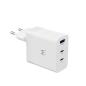 EWENT Cargador carga rapido 65w usb-c y usb-a