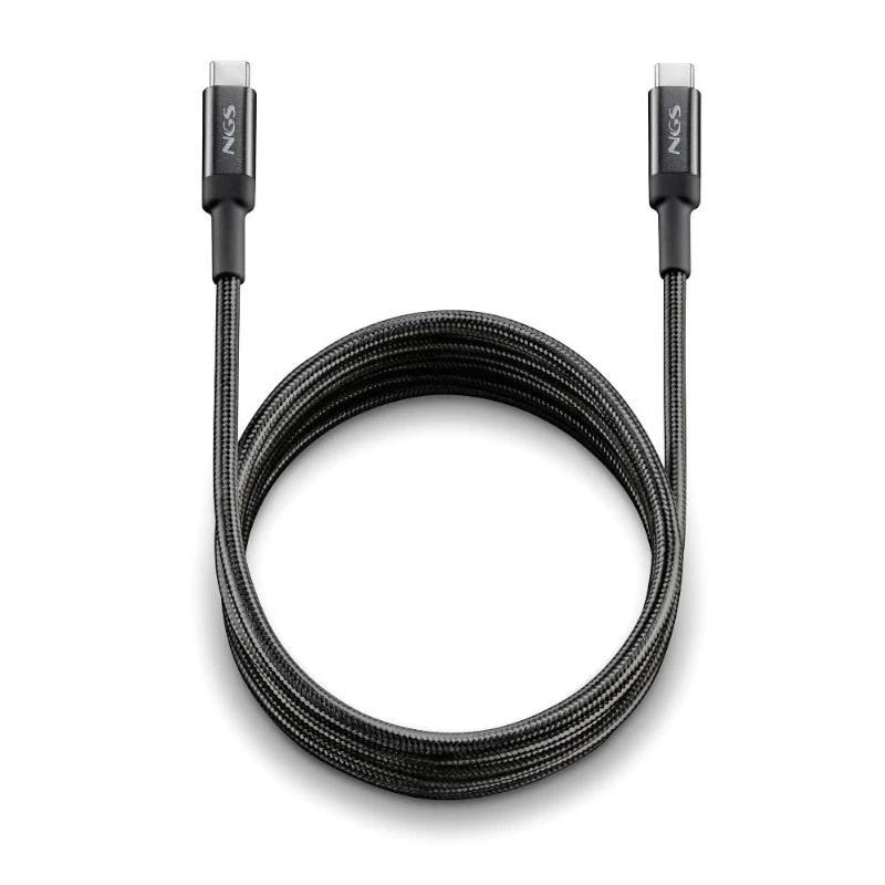 NGS Cable carga rapida USB C A USB C 100w 3M NGS Cable carga rapida USB C A USB C 100w 3M