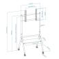 Tooq IDreams Soporte suelo pantallas 37"-86"