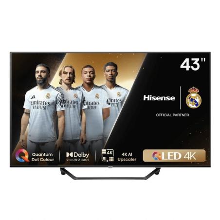 Hisense 43A7NQ TV 43" QLED 4K STV HDMi USB Wi