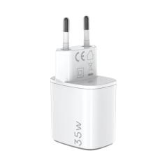 Celly Cargador Gan 1USB 1USBC 35w WH