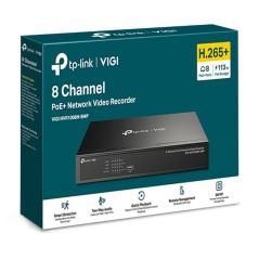 VIGI Grabador IP NVR1008H-8MP Rack 01 HDD 08 C PoE