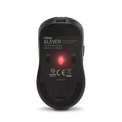 KROM KLEVER Raton gaming superligero wireless Ngro