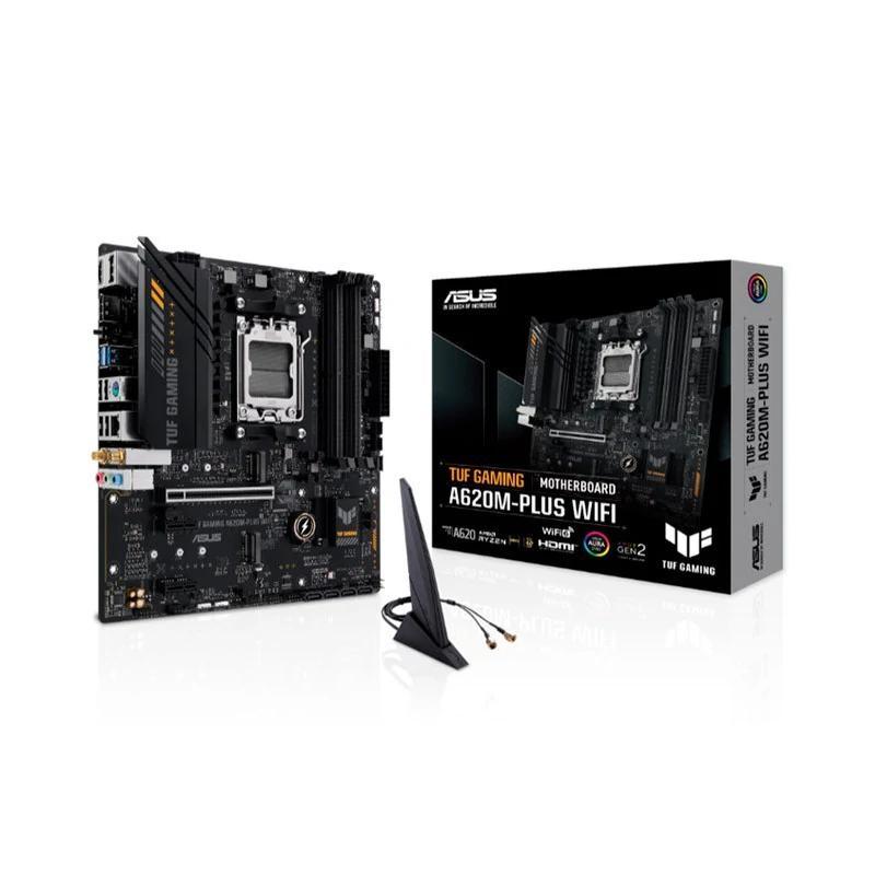 ASUS Placa Base TUF GAMING A620M-PLUS WIF mATX AM5