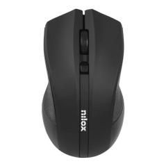 Nilox Ratón MOWI1001 Inalámbrico Amb.1600DPI Negro