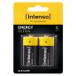 Intenso Pila Alcalina energy ultra CLR14 Pack-2