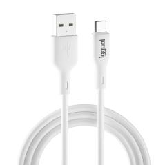 iggual cable USB-A/USB-C 100 cm blanco