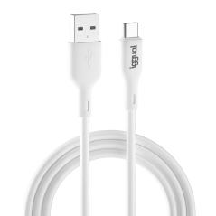 iggual Cable USB-A/USB-C 100 cm blanco Q3.0 3A