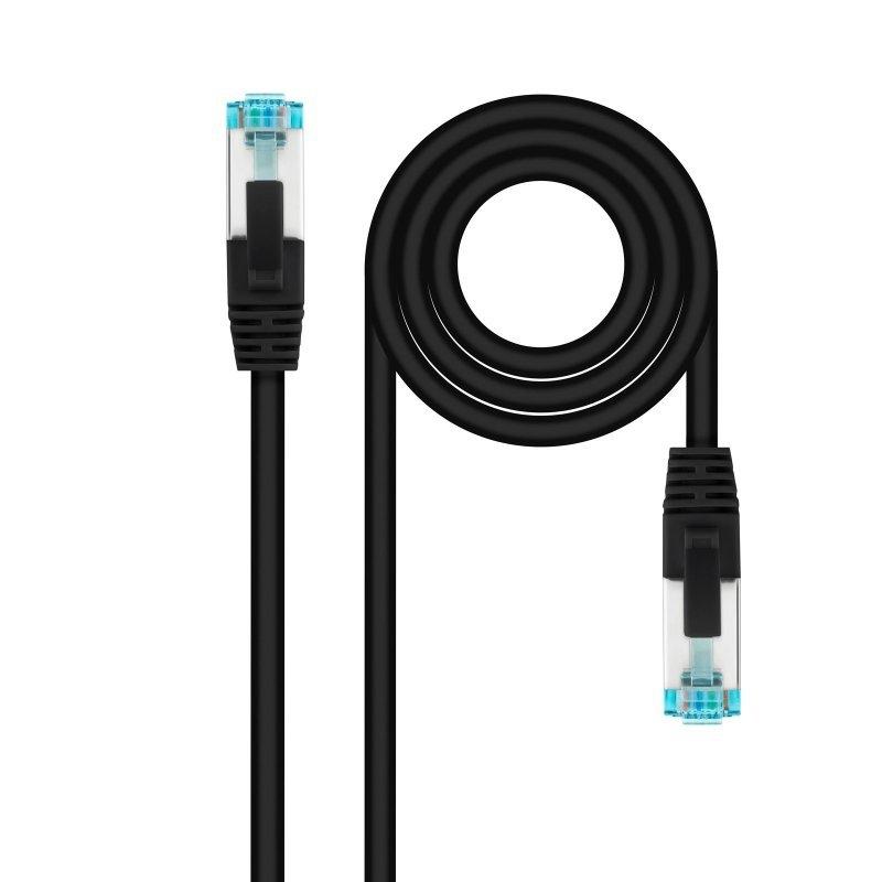 Nanocable Latiguillo Cat. 7 LSZH/SFTP 2M Negro Nanocable Latiguillo Cat. 7 LSZH/SFTP 2M Negro