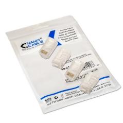 Nanocable Conector RJ45 Categoria 5 UTP 100 Und.