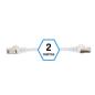 iggual Latiguillo CAT7 SFTP LSZH 2 metros blanco