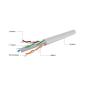 Gembird Cable Red Cat.6 U/UTP 305m Gris Gembird Cable Red Cat.6 U/UTP 305m Gris