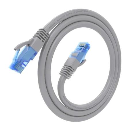 Aisens Cable RJ45 CAT.6 UTP AWG26 CCA Gris 1.0M