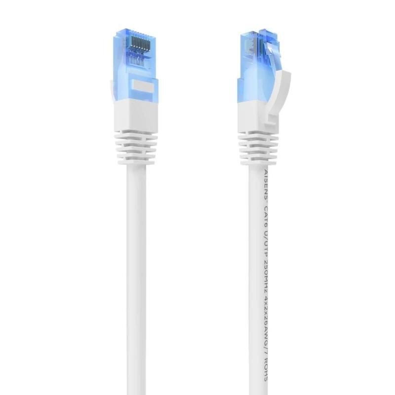 Aisens Cable RJ45 CAT.6 UTP AWG26 CCA Blanco 20m Aisens Cable RJ45 CAT.6 UTP AWG26 CCA Blanco 20m