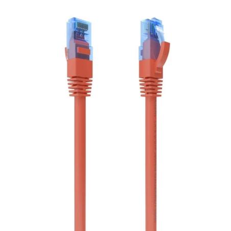 Aisens Cable RJ45 CAT.6 UTP AWG26 CCA Rojo 0.5m