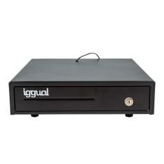 iggual Cajón Portamonedas IRON-15 37cm 4+8 negro