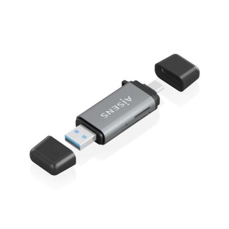 Aisens Lector Tar SD MSD MMC RS-MMC MMCM USBA USBC