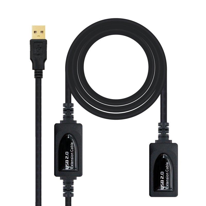 Nanocable Cable USB 2.0 Prolong. Amplificador 10M Nanocable Cable USB 2.0 Prolong. Amplificador 10M