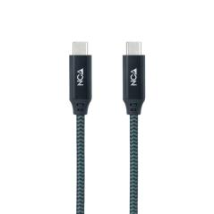 Nanocable Cable USB 3.2 Gen2x2 100W 4K USB-C 1m