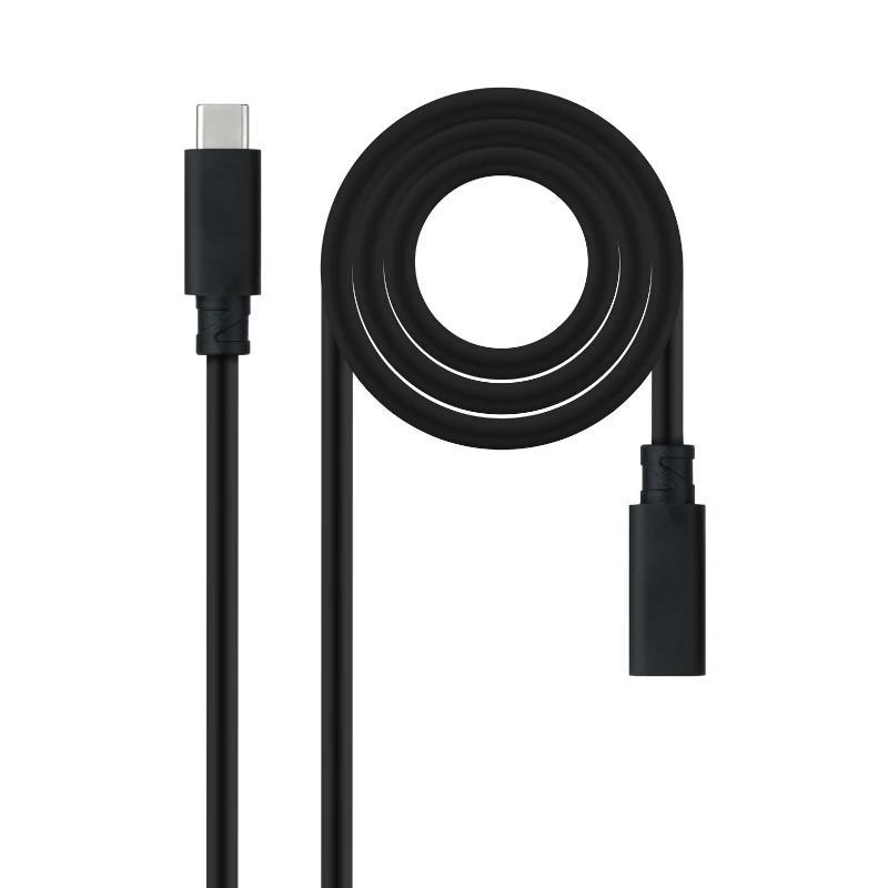 Nanocable Cable USB 3.2 GEN2x2 100W C/M-H 1,5 m Nanocable Cable USB 3.2 GEN2x2 100W C/M-H 1,5 m