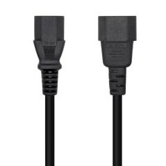 Aisens Cable alimentación C13/H-C14/M negro 1.5m