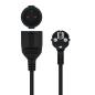 Nanocable Cable Alim. Alargador schuko negro 3 M Nanocable Cable Alim. Alargador schuko negro 3 M