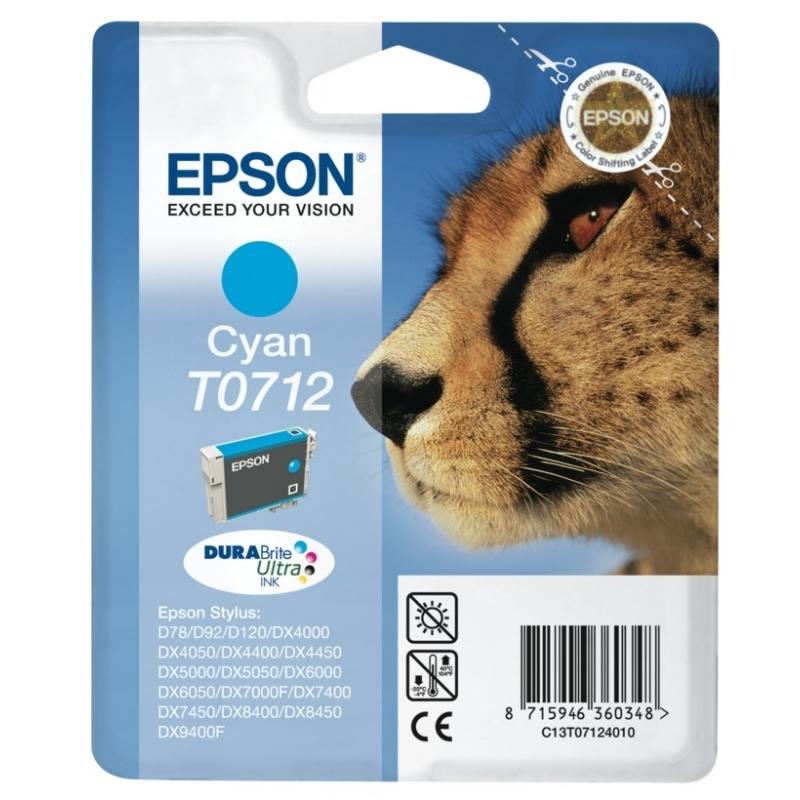 Epson Cartucho T0712 Cyan Epson Cartucho T0712 Cyan