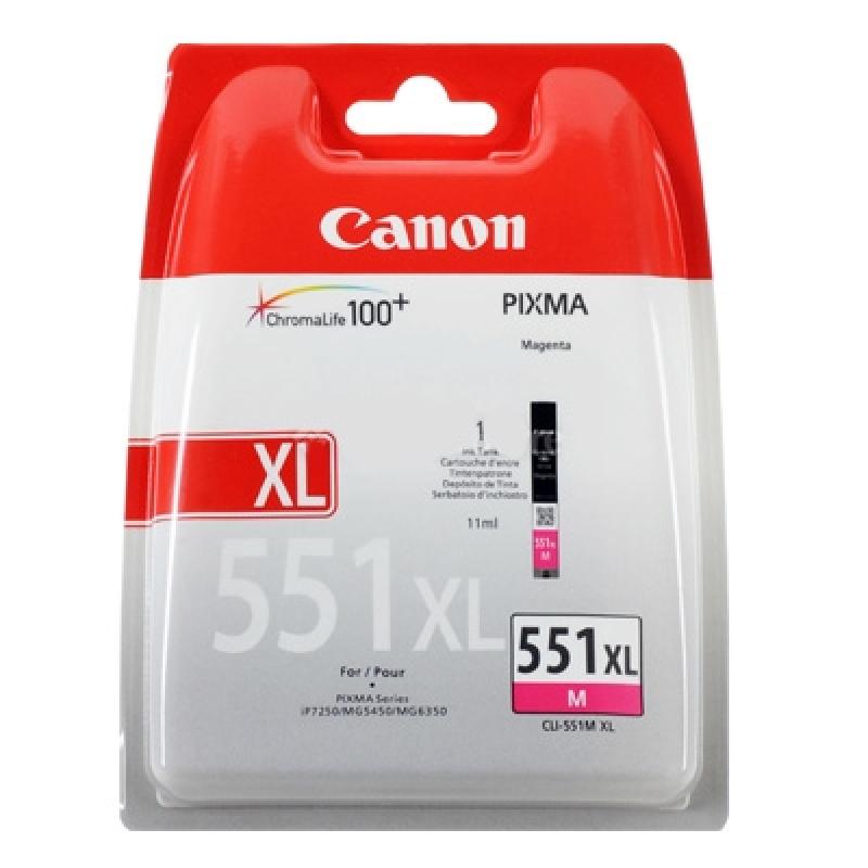Canon Cartucho CLI-551M XL Magenta Canon Cartucho CLI-551M XL Magenta