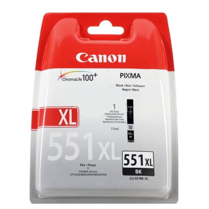 Canon Cartucho CLI-551BK XL Negro Canon Cartucho CLI-551BK XL Negro