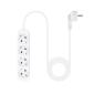 Nanocable Regleta de Enchufes 4 Tomas 1.4 m Blanco Nanocable Regleta de Enchufes 4 Tomas 1.4 m Blanco