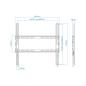 Tooq Soporte pared LP1070F-B pantallas 32"-70"