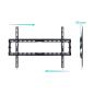 Tooq Soporte pared LP1080F-B pantallas 37"-80"
