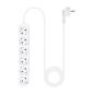Nanocable Regleta de Enchufes 6 Tomas 1.4 m Blanco Nanocable Regleta de Enchufes 6 Tomas 1.4 m Blanco