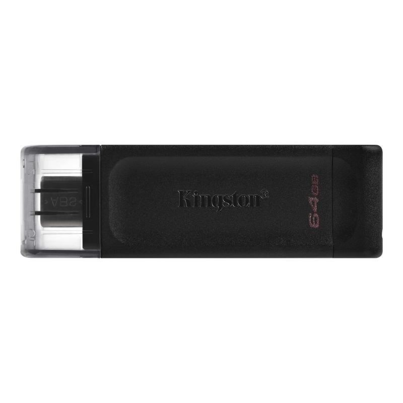 Kingston DataTraveler DT70 64GB USB C 3.2 Negro Kingston DataTraveler DT70 64GB USB C 3.2 Negro