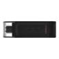 Kingston DataTraveler DT70 128GB USB C 3.2 Negro Kingston DataTraveler DT70 128GB USB C 3.2 Negro
