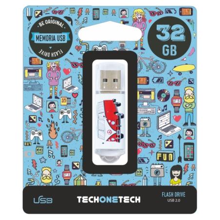 TECH ONE TECH Camper Van-Van 32 Gb USB 2.0